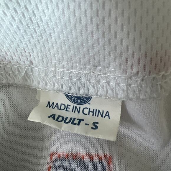 Houston Astros baseball MLB USA shirt jersey #35 Verlander Size small methodist - Picture 4 of 5